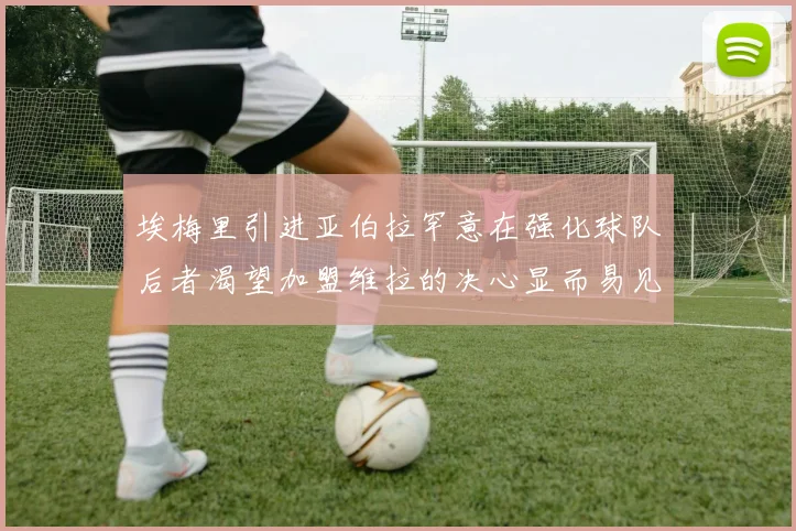埃梅里引进亚伯拉罕意在强化球队后者渴望加盟维拉的决心显而易见